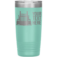 Western Star Your Text Here 20oz Tumbler Free Shipping