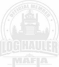 Log Hauler Mafia KW Vinyl Decal Free Shipping