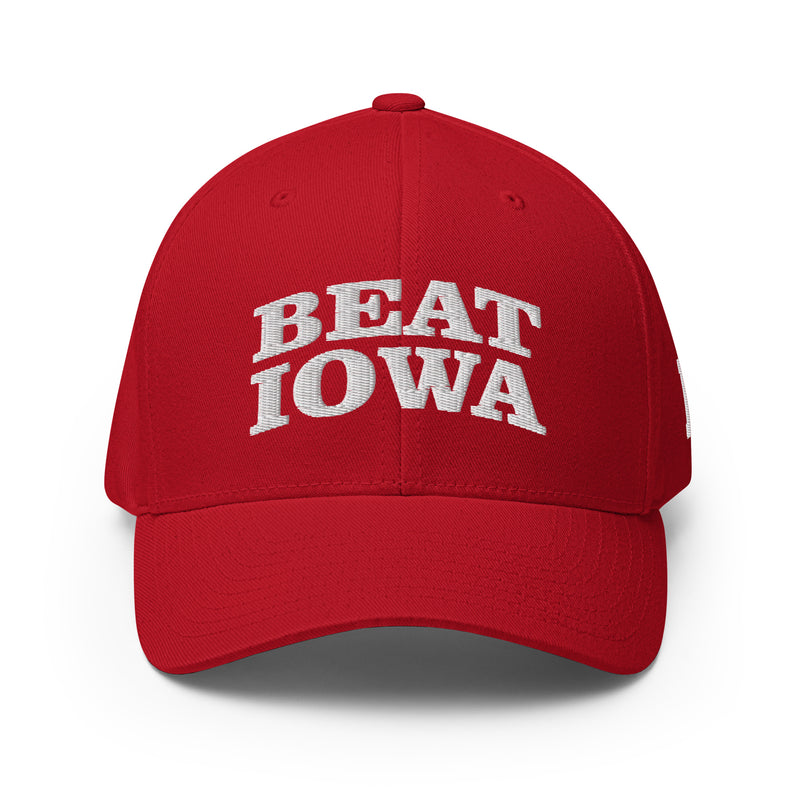 Beat Iowa Flexfit Hat - Free Shipping
