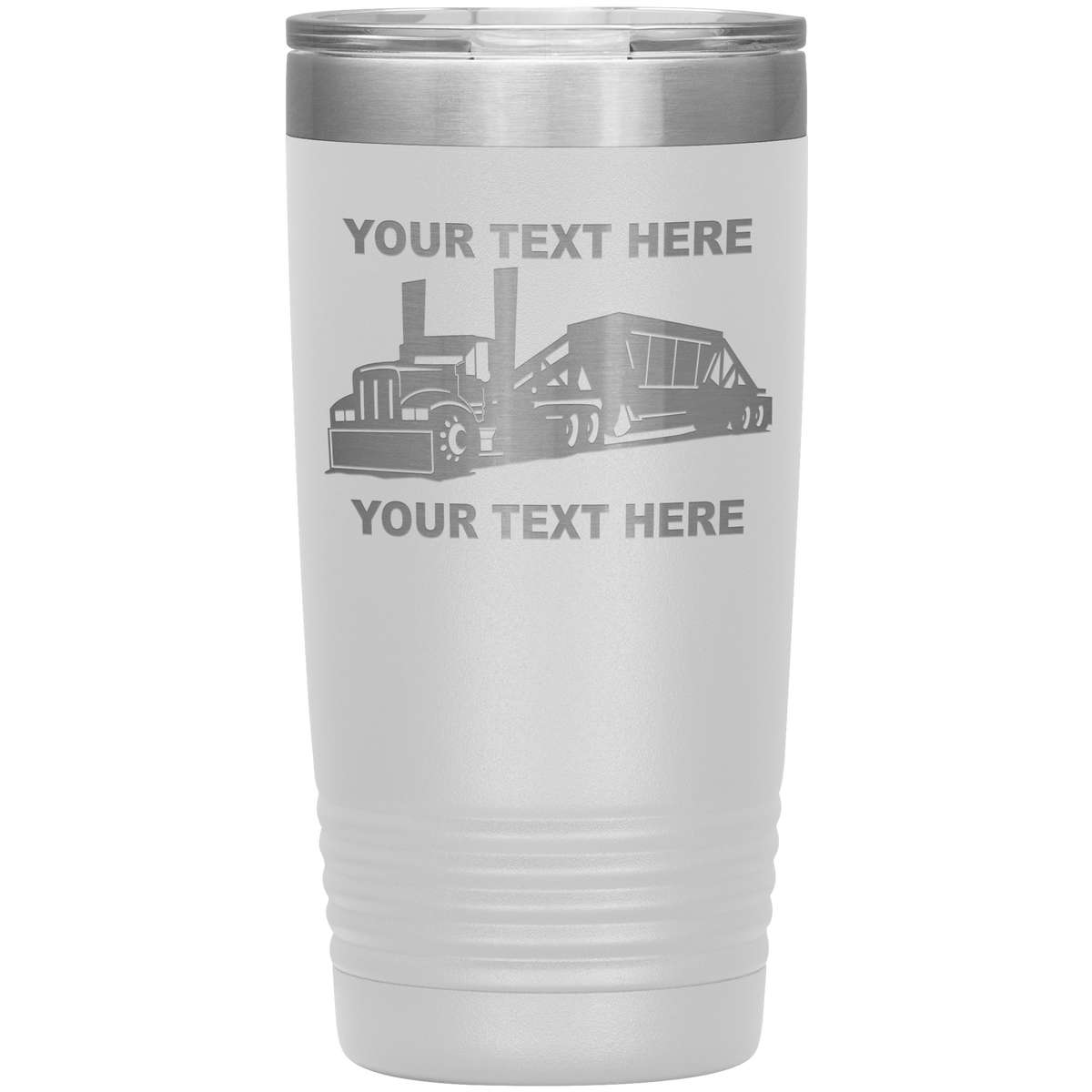 Belly Dump Your Text 20oz Tumbler Free Shipping