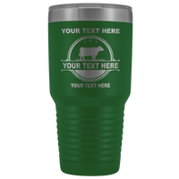 Black Angus Your Text Here 30oz Tumbler Free Shipping
