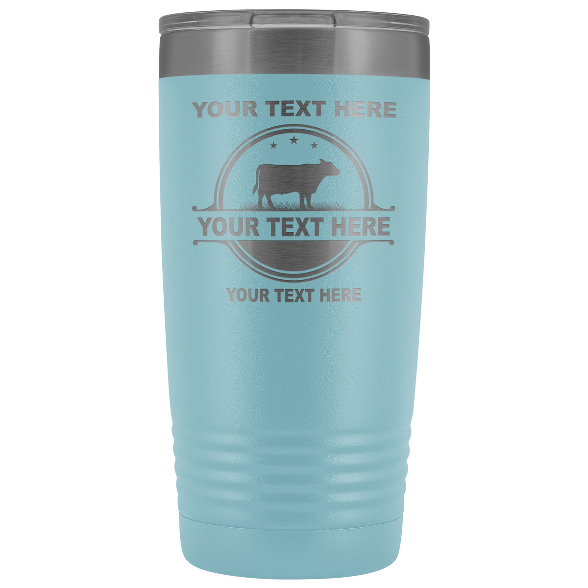 Black Angus Your Text Here 20oz Tumbler Free Shipping