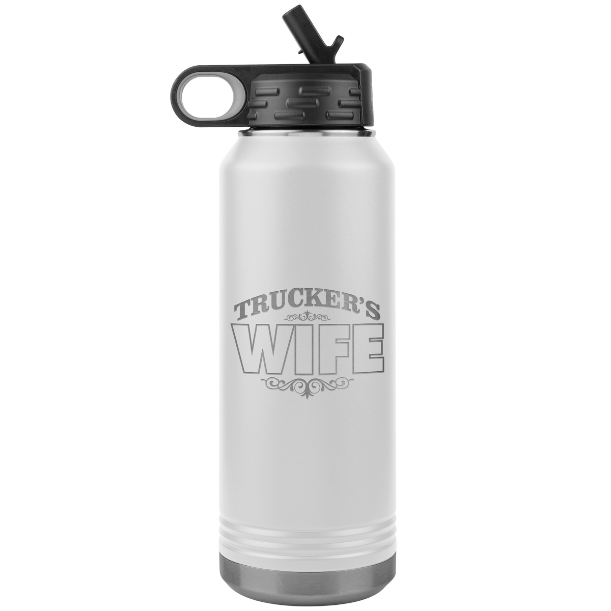 Trucker's Wife 32oz Water Bottle