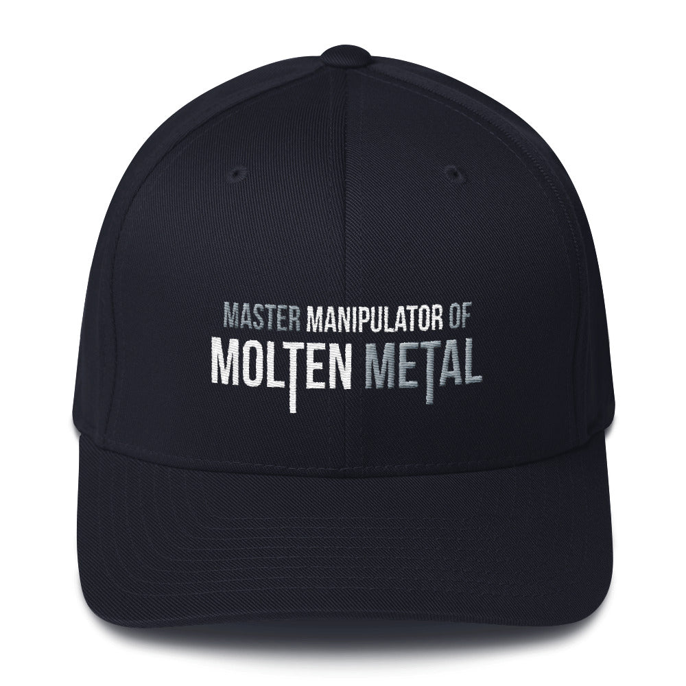 Master Manipulator of Molten Metal Welders Flexfit Hat Free Shipping