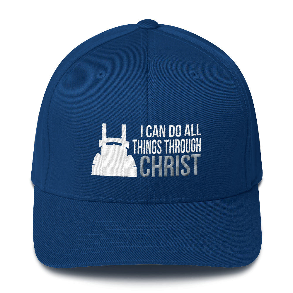 I Can Do All Things Through Christ Flexfit Hat Free Shipping