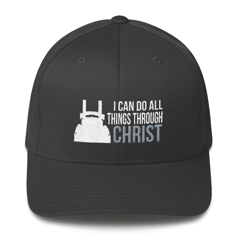 I Can Do All Things Through Christ Flexfit Hat Free Shipping