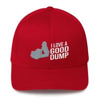 I Love a Good Dump Pete Dump Truck Flexfit Hat Free Shipping