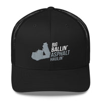 Big Ballin' Asphalt Haulin' Snapback Hat Free Shipping