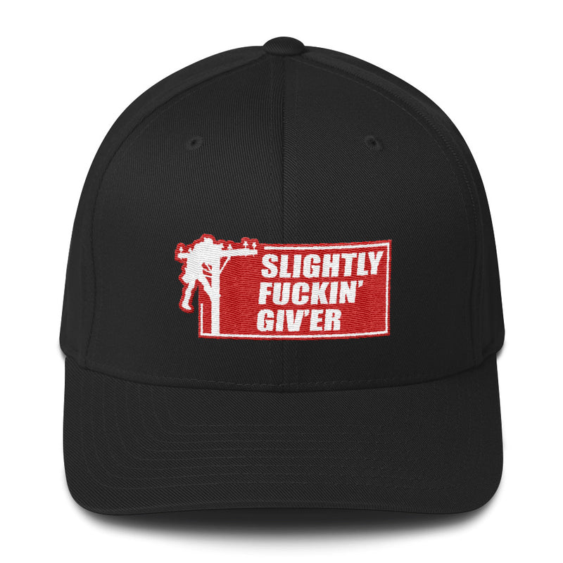 Lineman Slightly Fuckin' Giv'er Flexfit Hat Free Shipping
