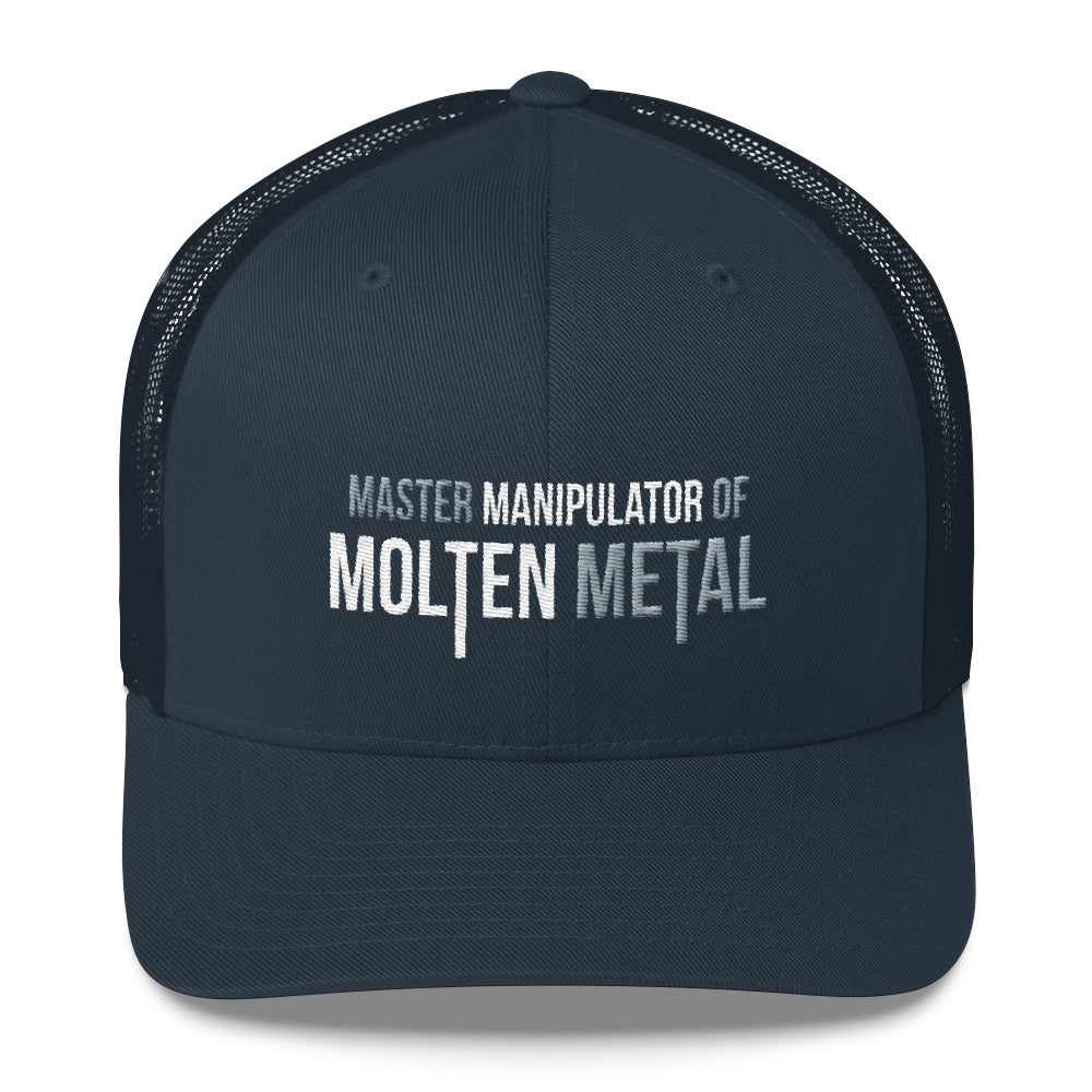 Master Manipulator of Molten Metal Welder Snapback Hat Free Shipping