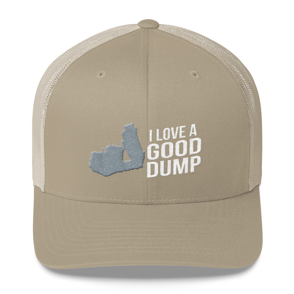 I Love a Good Dump Pete Dump Truck Snapback Hat Free Shipping