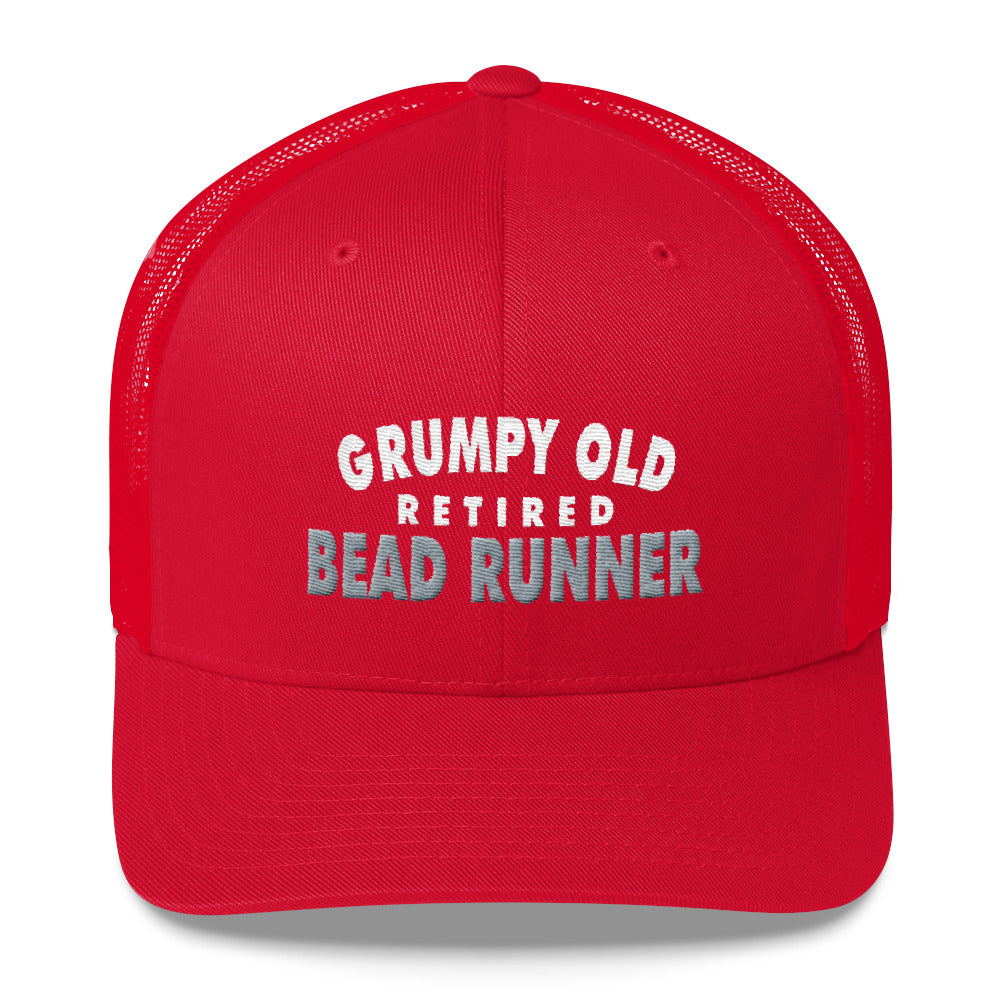 Grumpy Old Retired Bead Runner Welders Snapback Hat Free Shipping