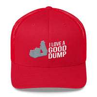 I Love a Good Dump Pete Dump Truck Snapback Hat Free Shipping