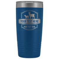 Goat Family Your Text Here 20oz Tumbler Free Shipping