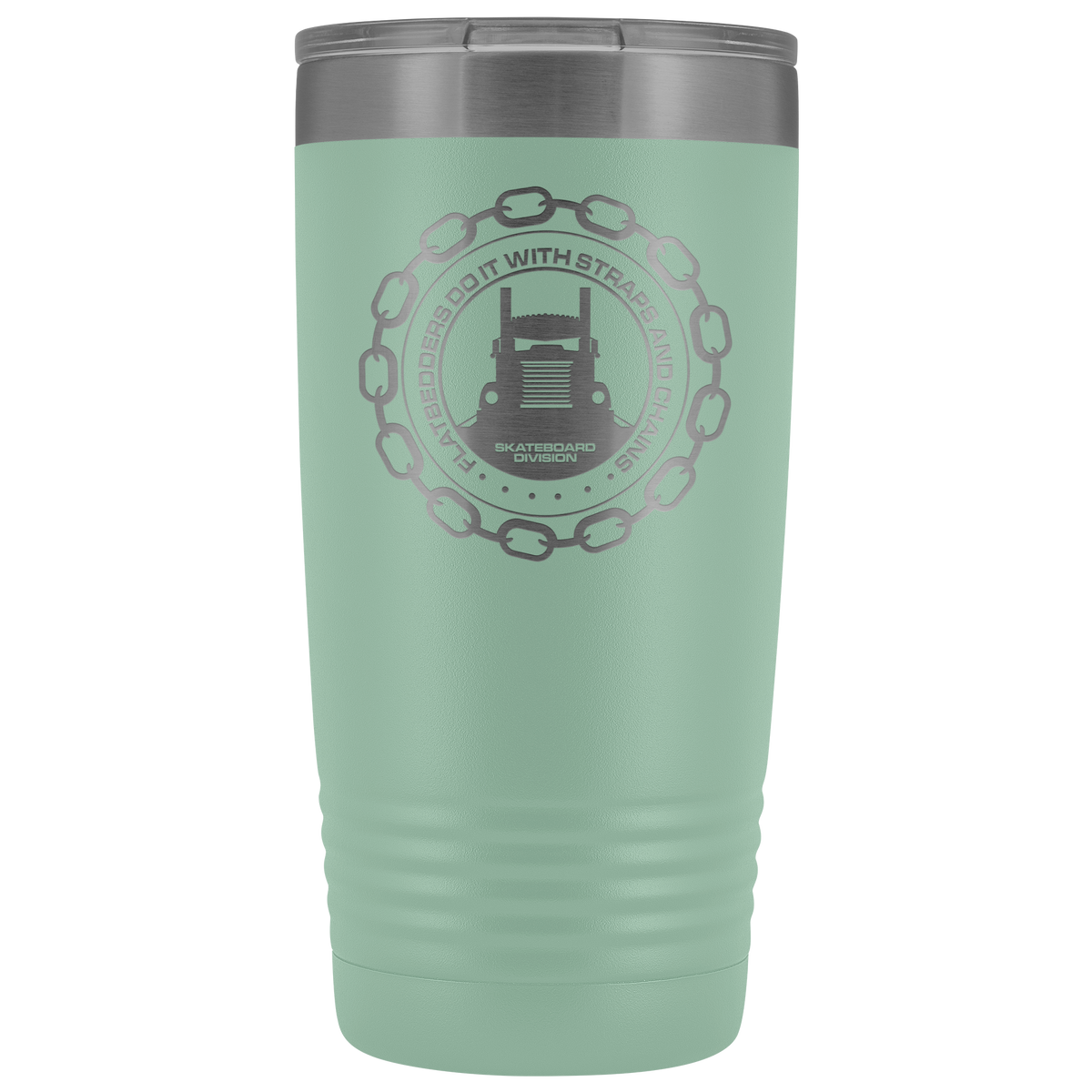Flatbedders Do It Straps & Chains KW 20oz Tumbler Free Shipping