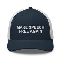 Make Speech Free Again - Embroidered Hat - Free Shipping