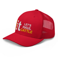 Fuck It Guy - Let's Haul Cattle - Snapback Hat - Free Shipping