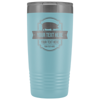 Pig Farm Your Text Here 20oz Tumbler Free Shipping