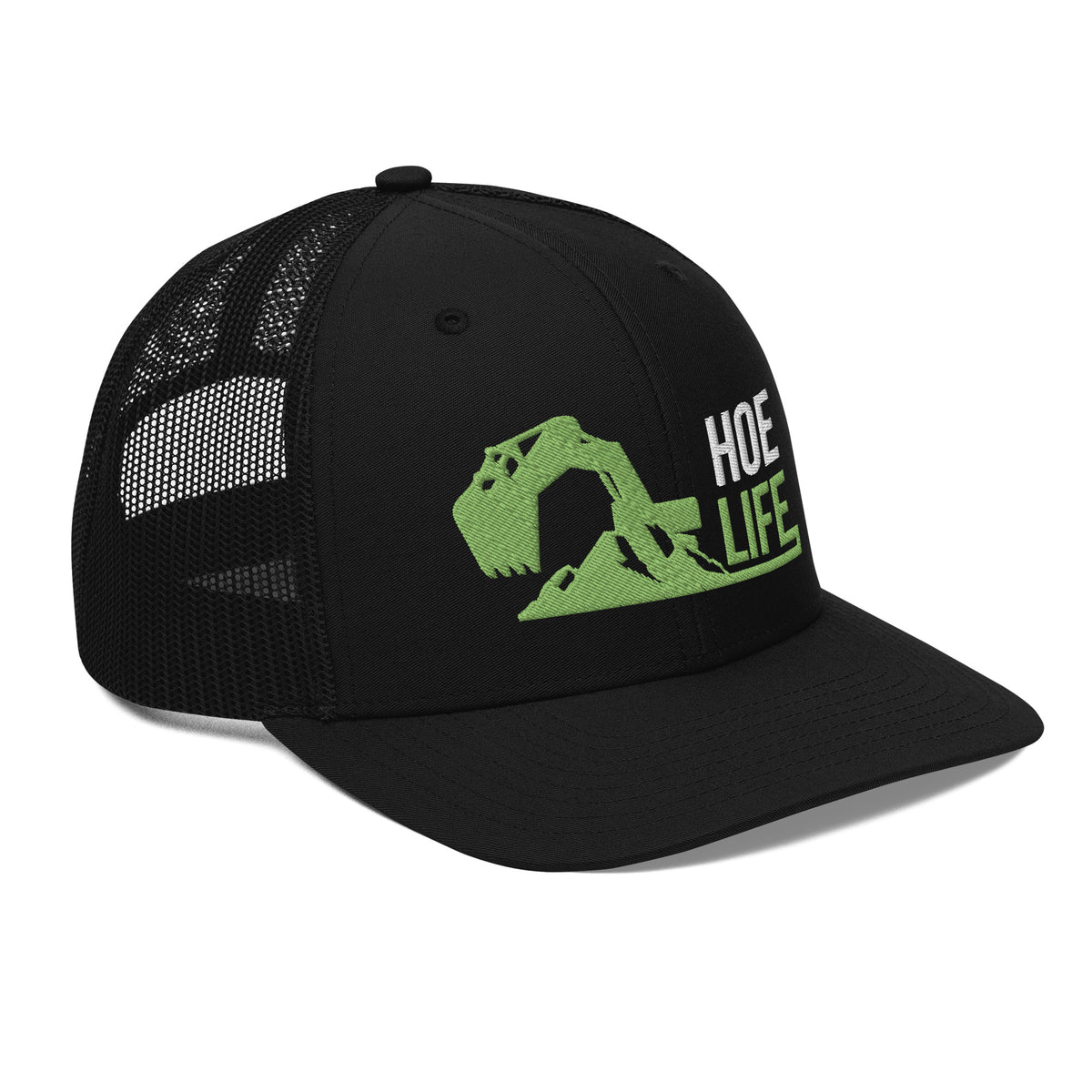 Hoe Life - Excavator - Snapback Hat - Free Shipping