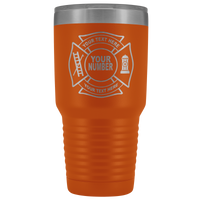 Fire Department  -Your Text Here - 30oz Tumbler - Free Shipping
