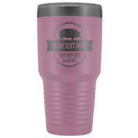 Pig Farm Your Text Here 30oz Tumbler Free Shipping