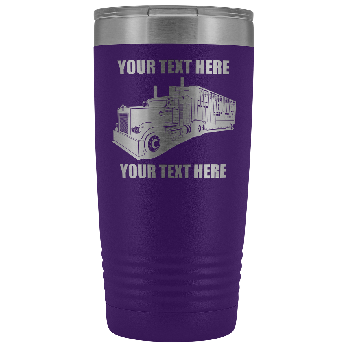 Bull Hauler KW Your Text Here 20oz. Tumbler Free Shipping