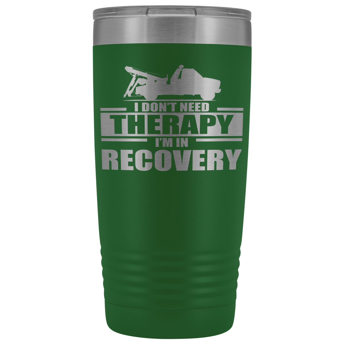 I Don't need Therapy Tow Truck 20oz Tumbler Free Shipping