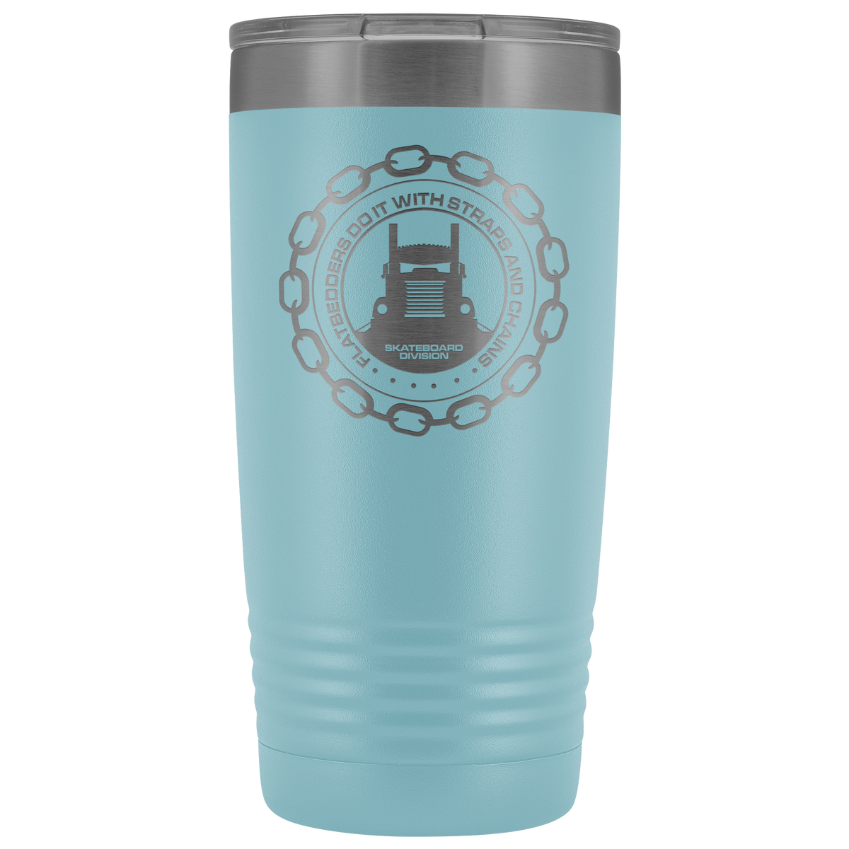 Flatbedders Do It Straps & Chains KW 20oz Tumbler Free Shipping